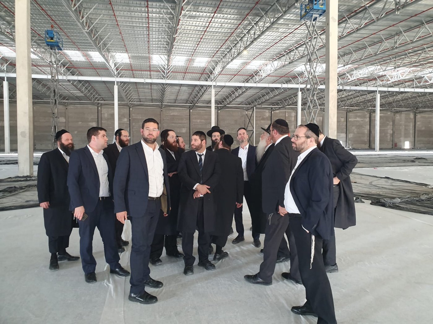 סיום הש"ס: נציגי 'דגל' ו'אגודה' סיירו בהאנגר