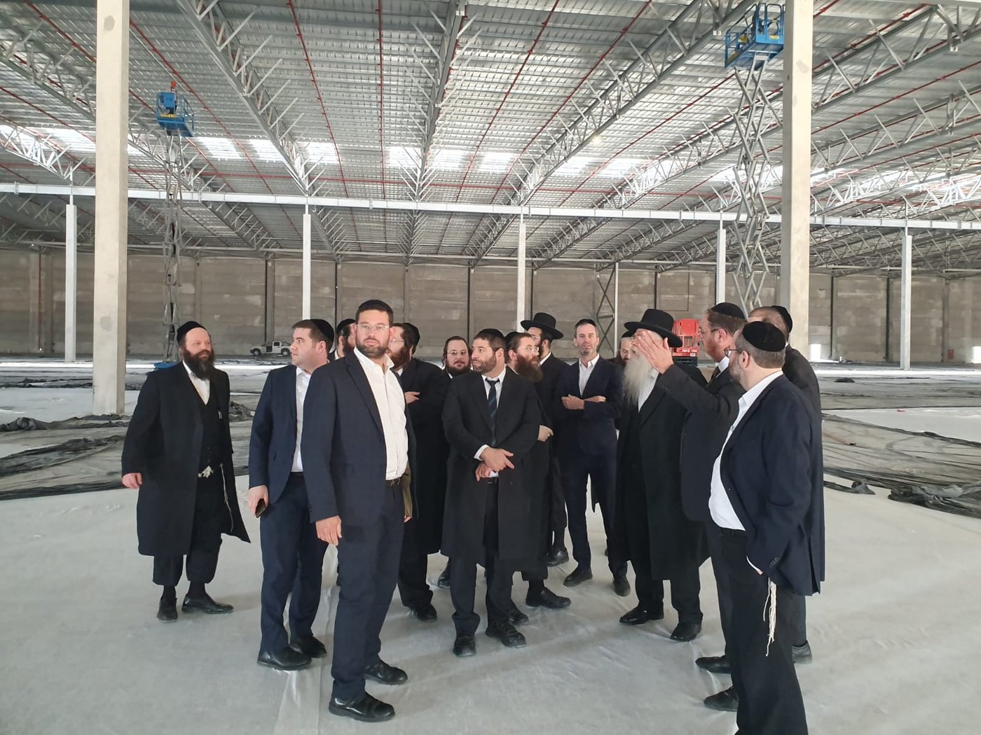 סיום הש"ס: נציגי 'דגל' ו'אגודה' סיירו בהאנגר