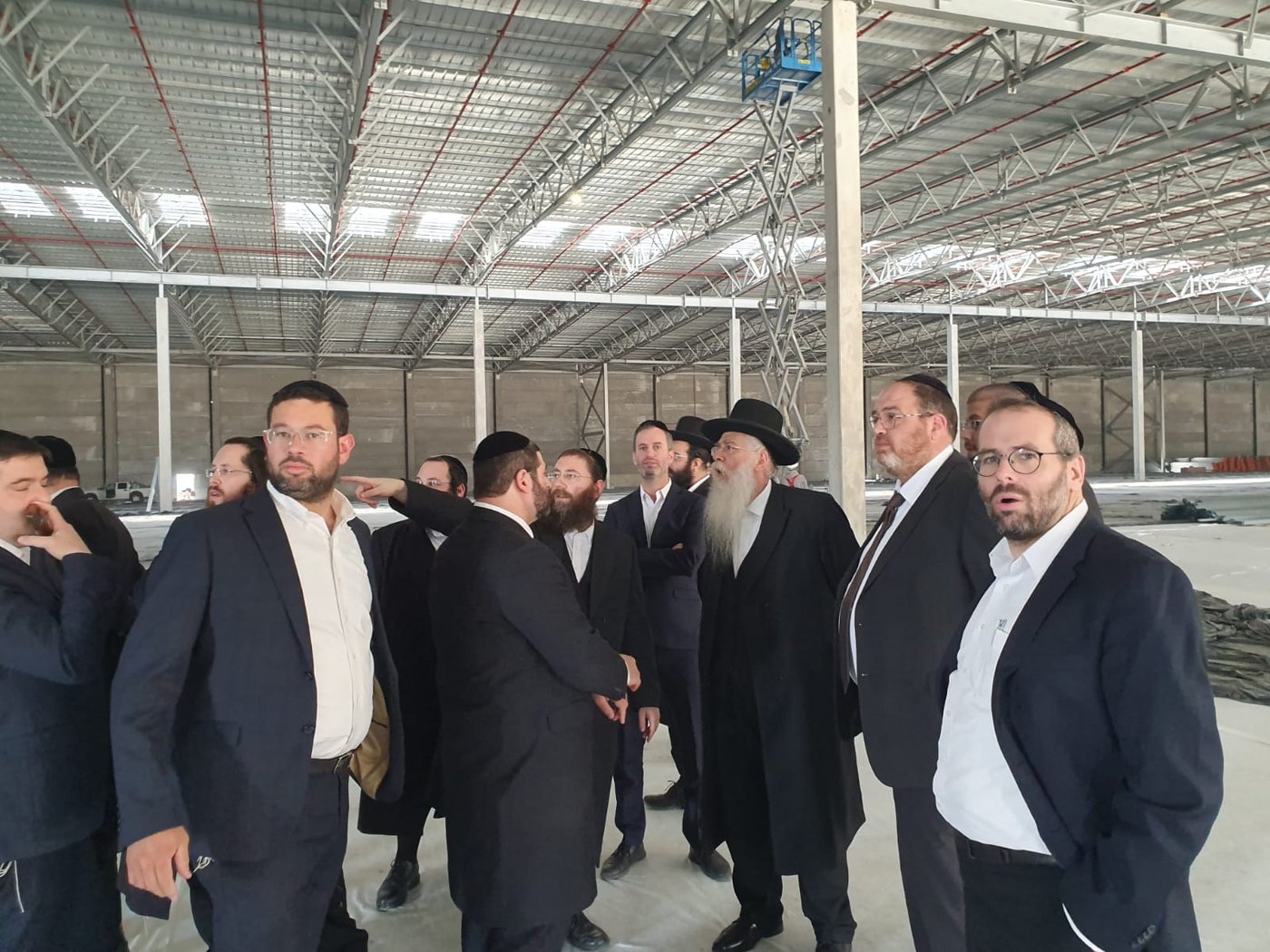 סיום הש"ס: נציגי 'דגל' ו'אגודה' סיירו בהאנגר