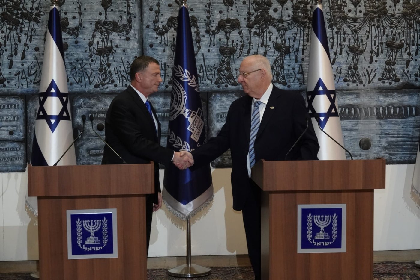 הנשיא העביר את המנדט לכנסת ונזף: "עת ליקוי מאורות"