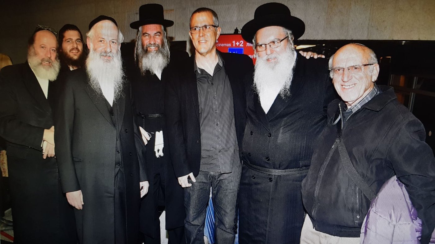 החסידים שהגיעו לפרמיירת הסדרה