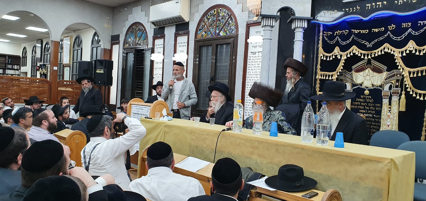 גדולי הרבנים חיזקו את תושבי נתניה. תיעוד