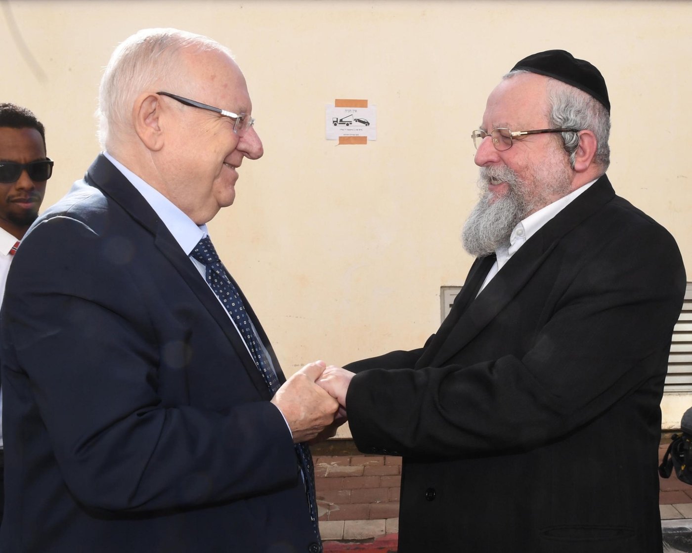 הנשיא לרב פירר: "רציתי להגיע לערב ההוקרה לך; לא הסתייע"