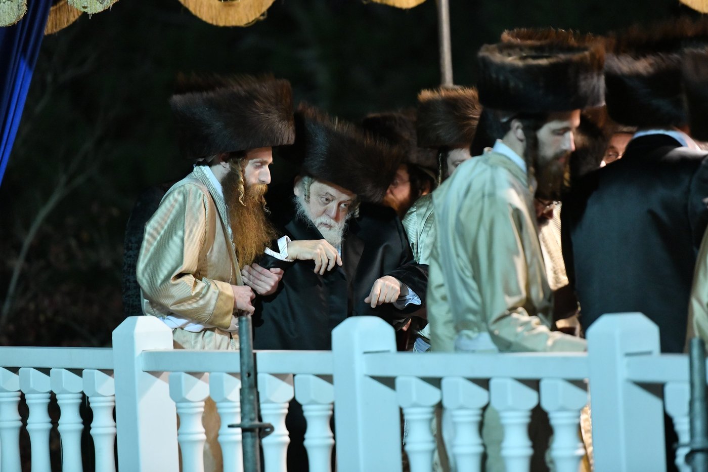בתולדות אברהם יצחק חגגו את נישואי נכדת האדמו"ר