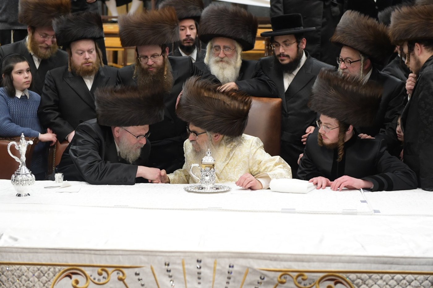 אלפים בשמחת החתונה לנכד האדמו"ר מסאטמר