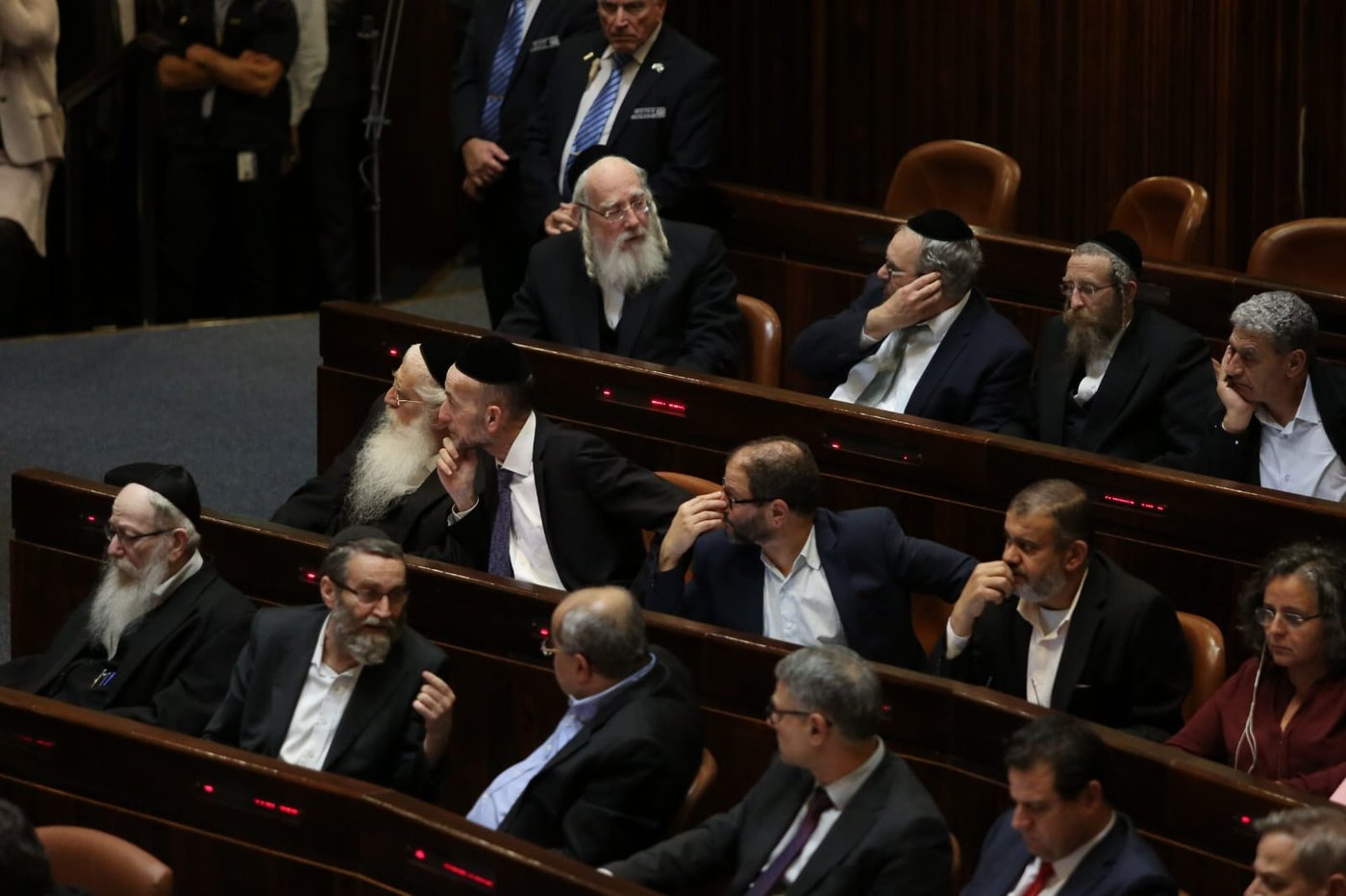 הח"כים החרדים במליאה