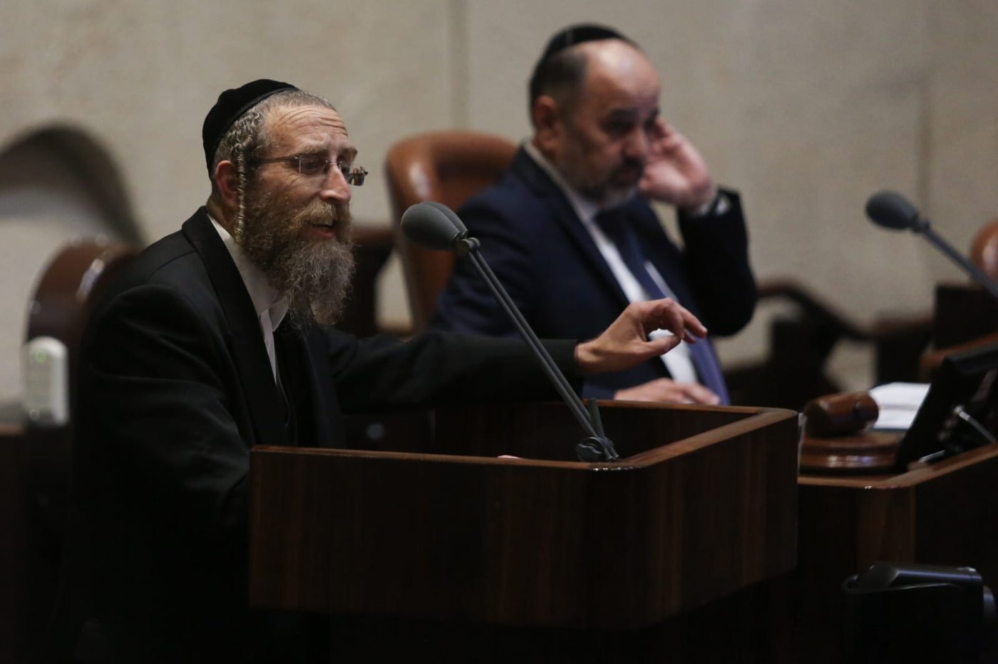 תיעוד: על מה שוחחו אורי מקלב ויאיר לפיד?