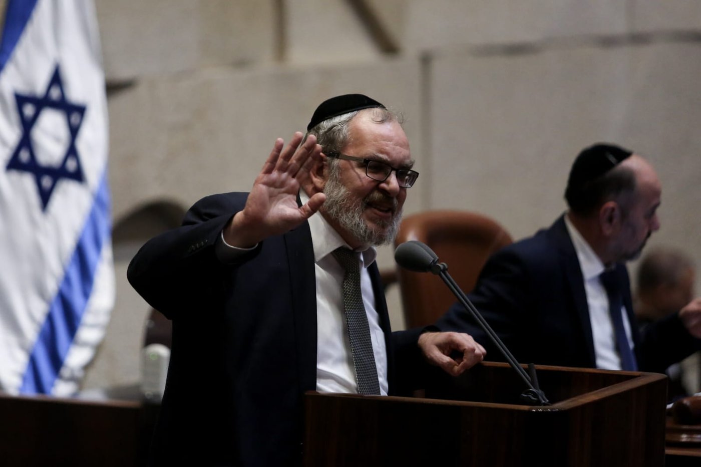 תיעוד: על מה שוחחו אורי מקלב ויאיר לפיד?