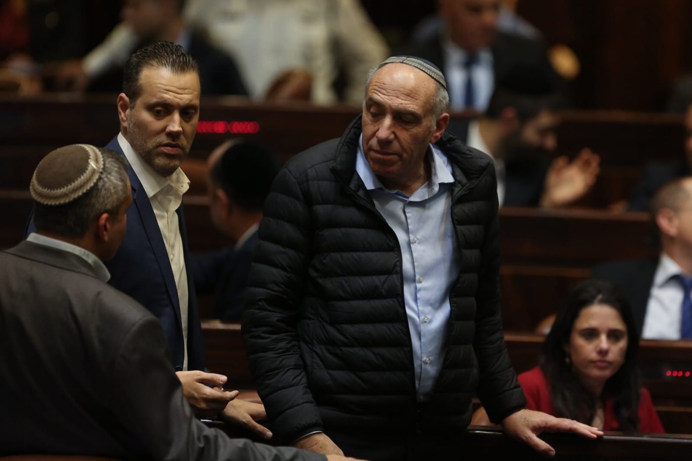 תיעוד: על מה שוחחו אורי מקלב ויאיר לפיד?