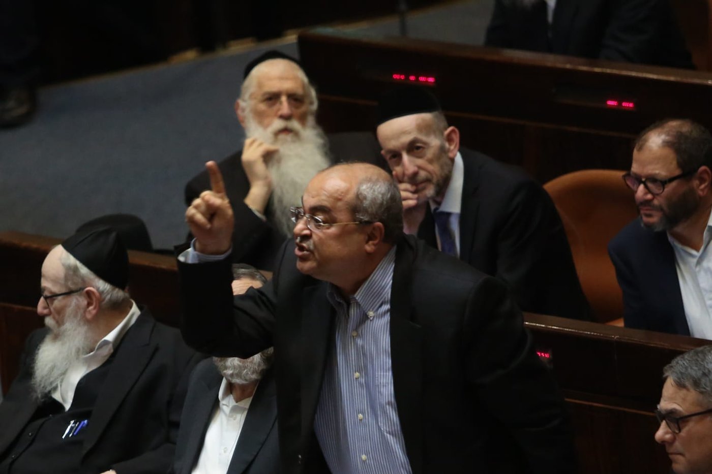 תיעוד: על מה שוחחו אורי מקלב ויאיר לפיד?