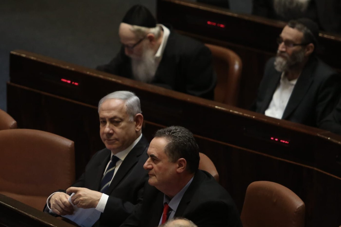 תיעוד: על מה שוחחו אורי מקלב ויאיר לפיד?