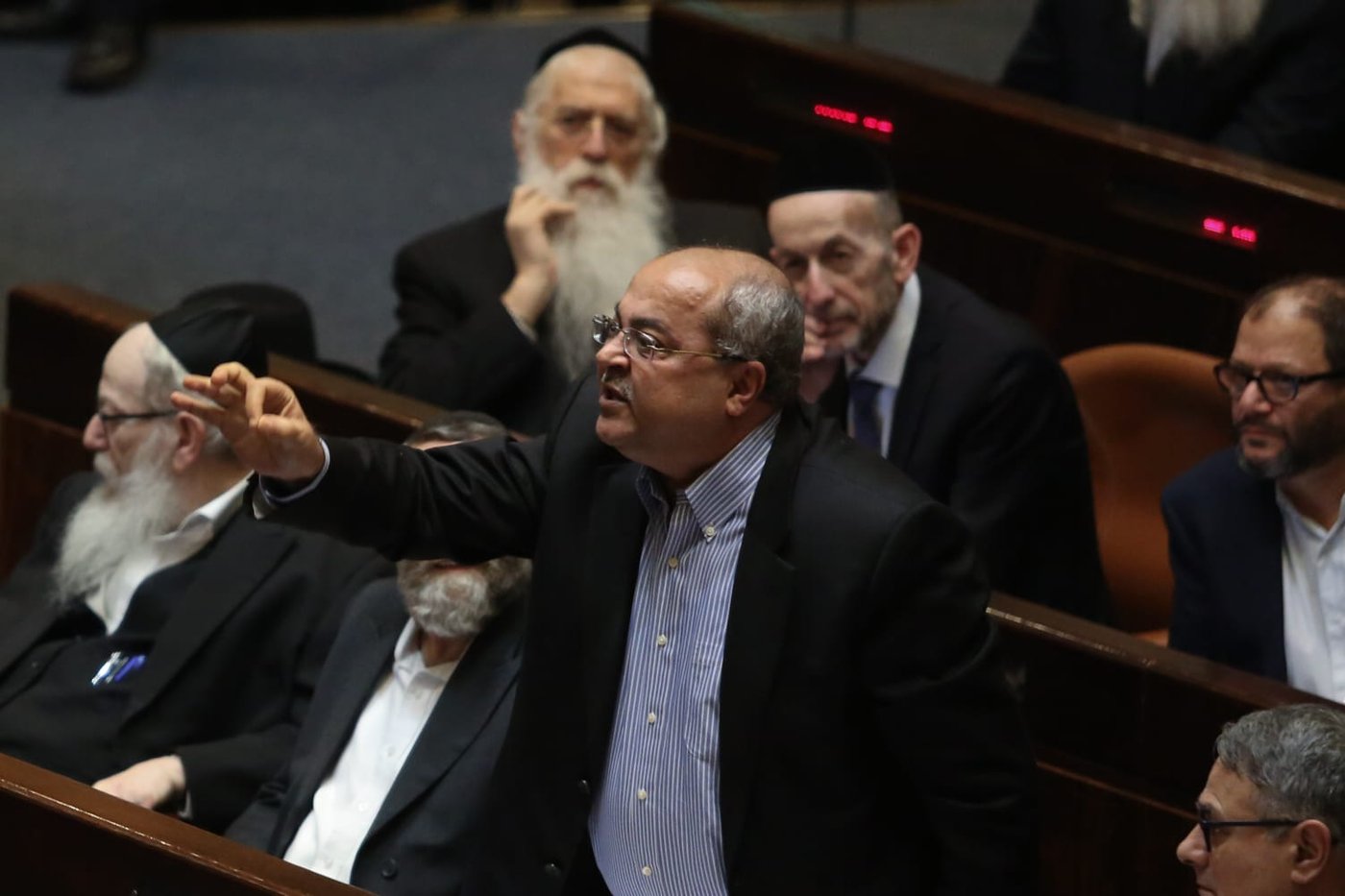תיעוד: על מה שוחחו אורי מקלב ויאיר לפיד?