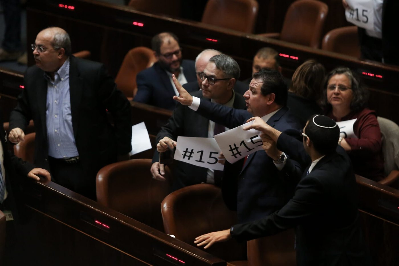 תיעוד: על מה שוחחו אורי מקלב ויאיר לפיד?