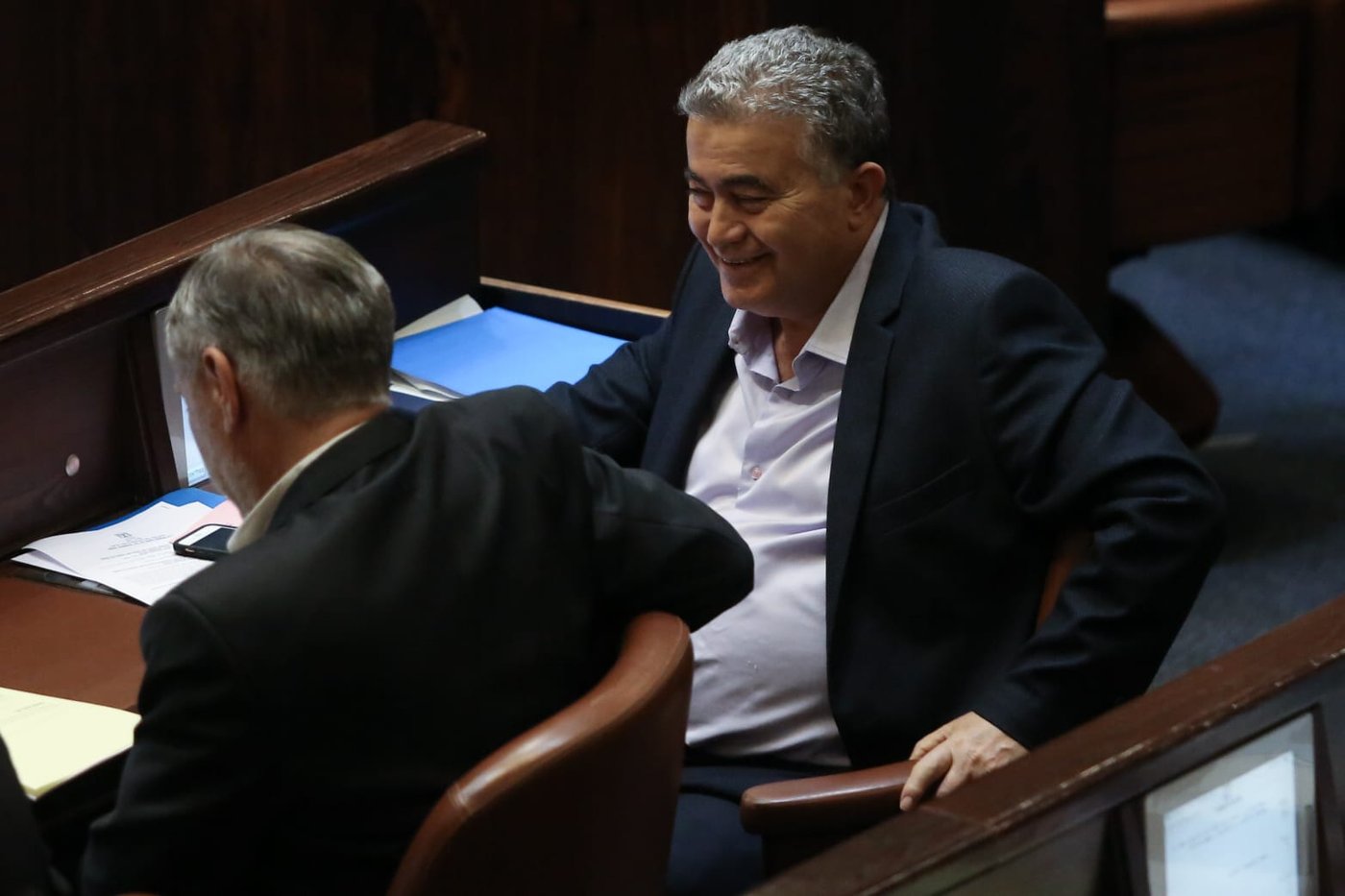 תיעוד: על מה שוחחו אורי מקלב ויאיר לפיד?