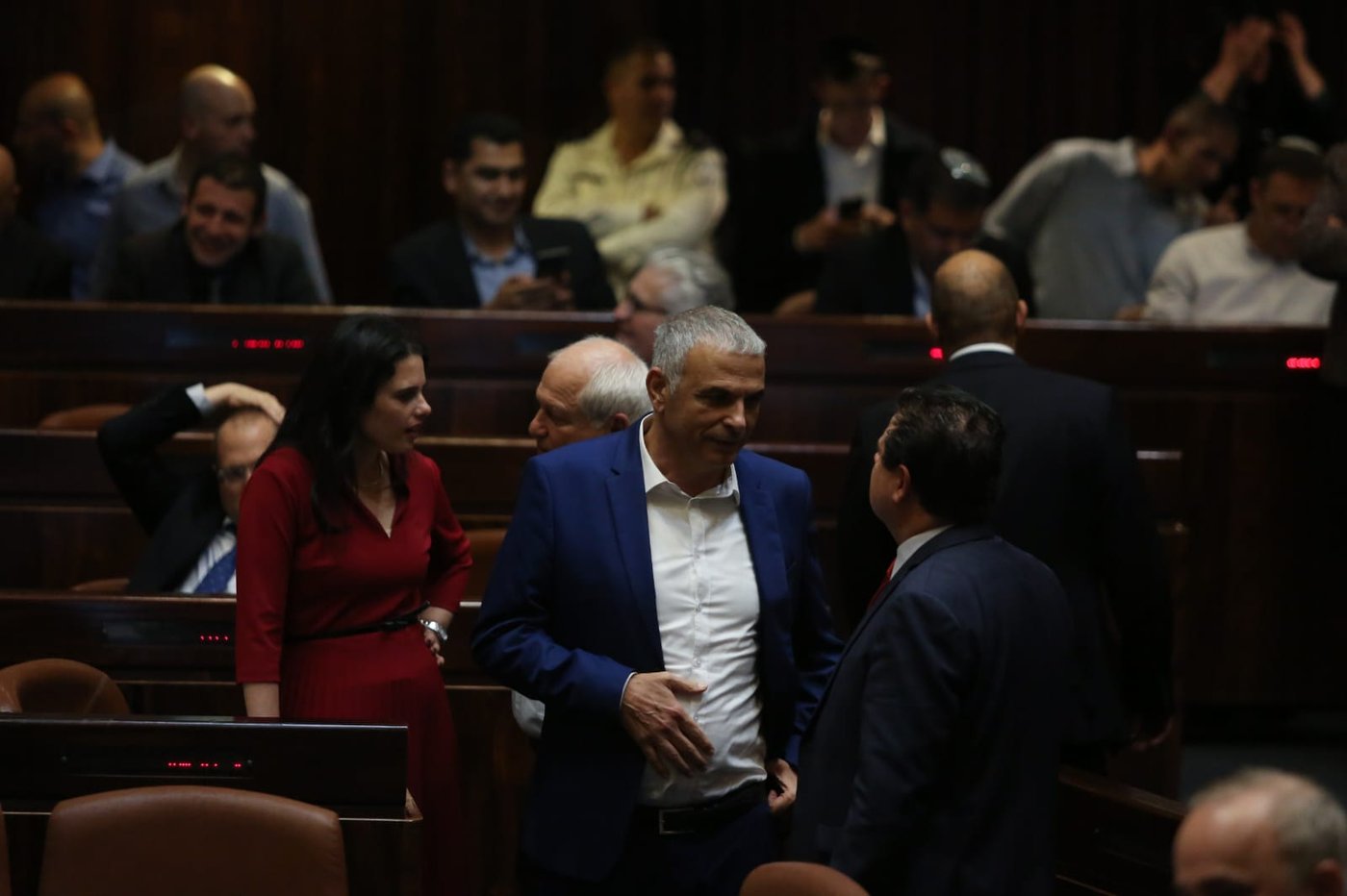תיעוד: על מה שוחחו אורי מקלב ויאיר לפיד?