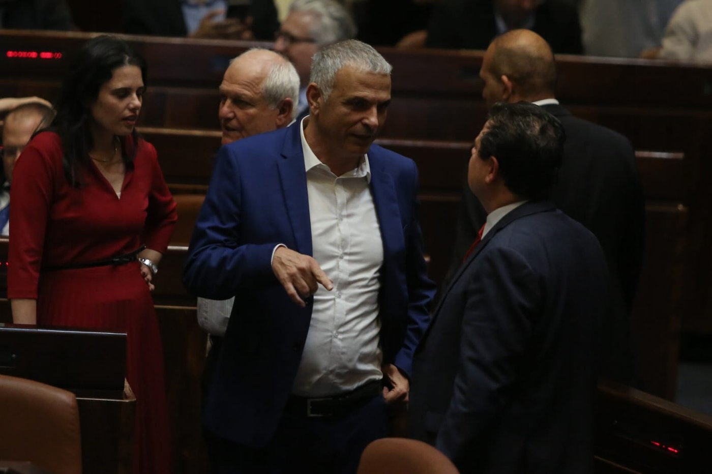 תיעוד: על מה שוחחו אורי מקלב ויאיר לפיד?