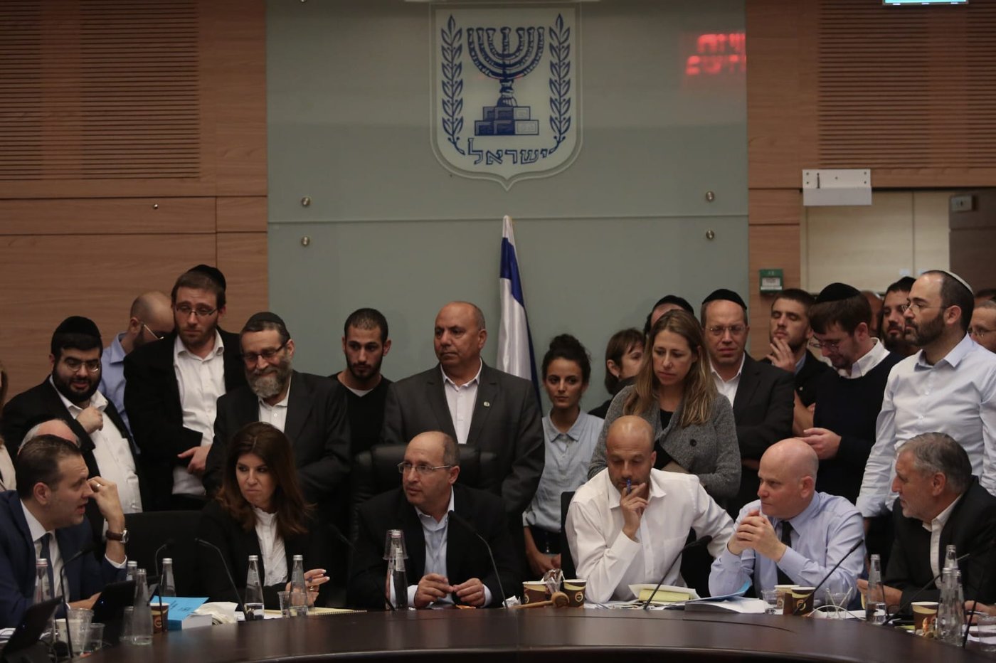 תיעוד: על מה שוחחו אורי מקלב ויאיר לפיד?