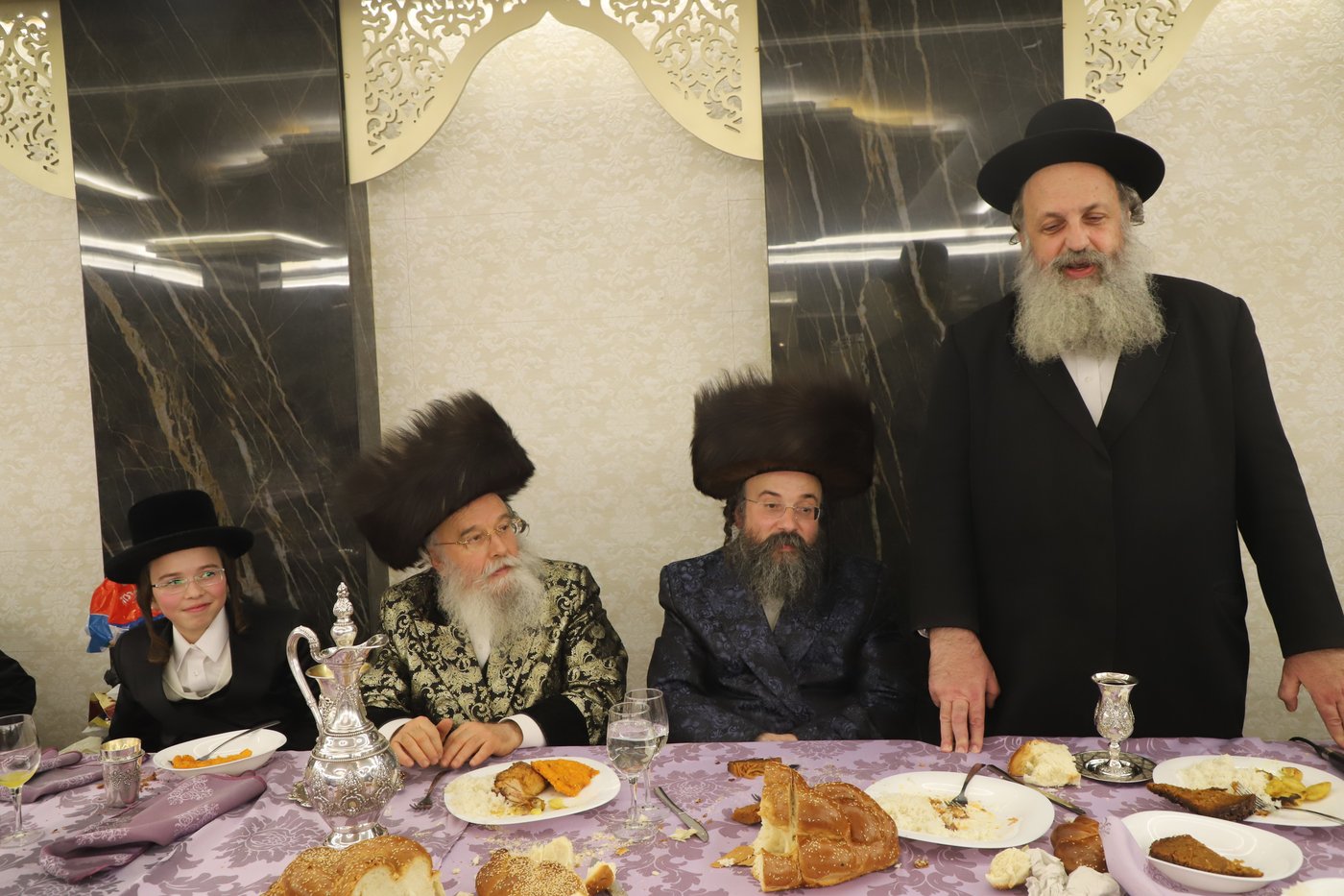 שמחת בר מצווה לנכד האדמו"ר ממישקולץ