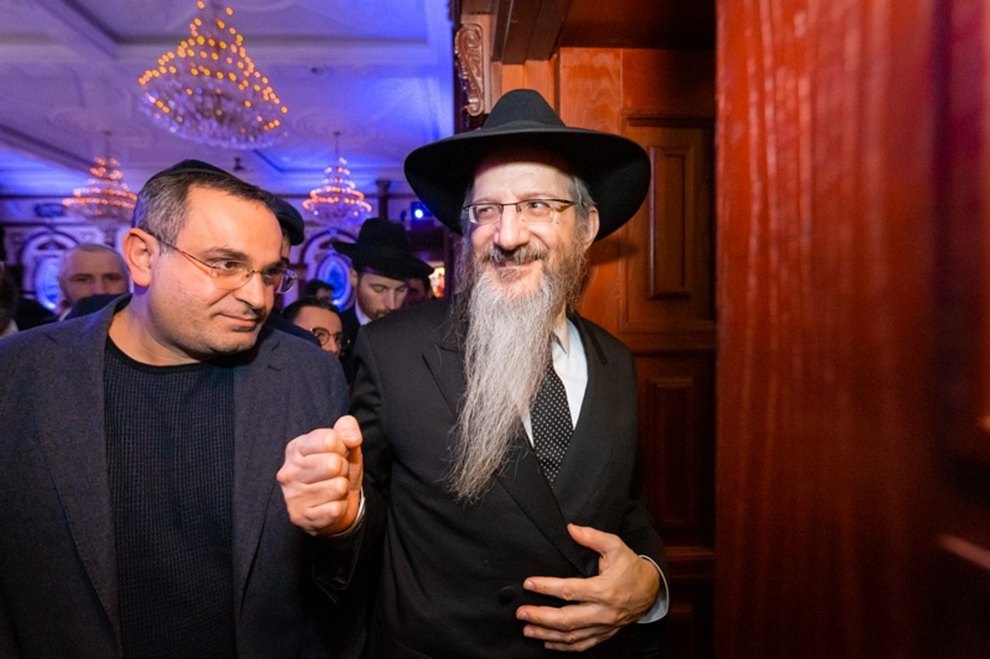 החגיגה במוסקבה לכבוד חג הגאולה, י"ט כסלו