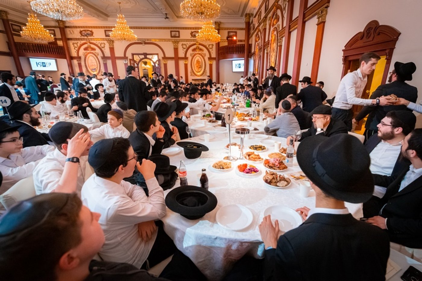 החגיגה במוסקבה לכבוד חג הגאולה, י"ט כסלו