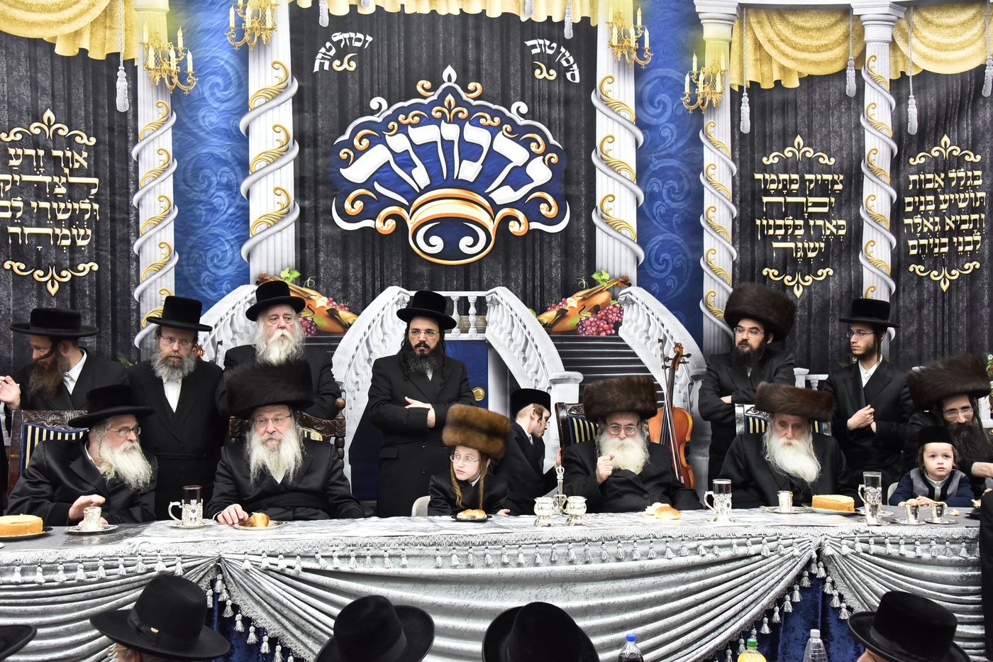 בנדבורנה חגגו בר מצווה לנכדו של הרבי