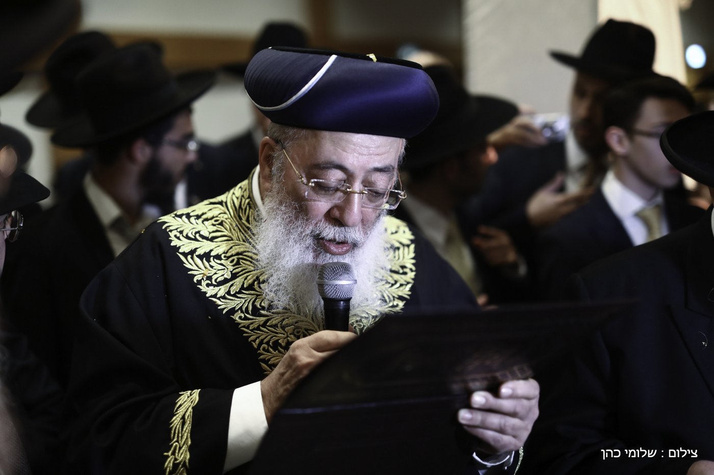 המונים בחתונת בנו של הגר"ד יוסף • גלריה
