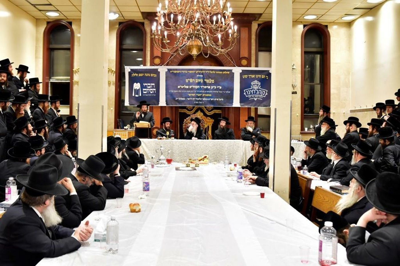 חגיגות ה'שבע ברכות' לנכד האדמו"ר מויז'ניץ בארה"ב