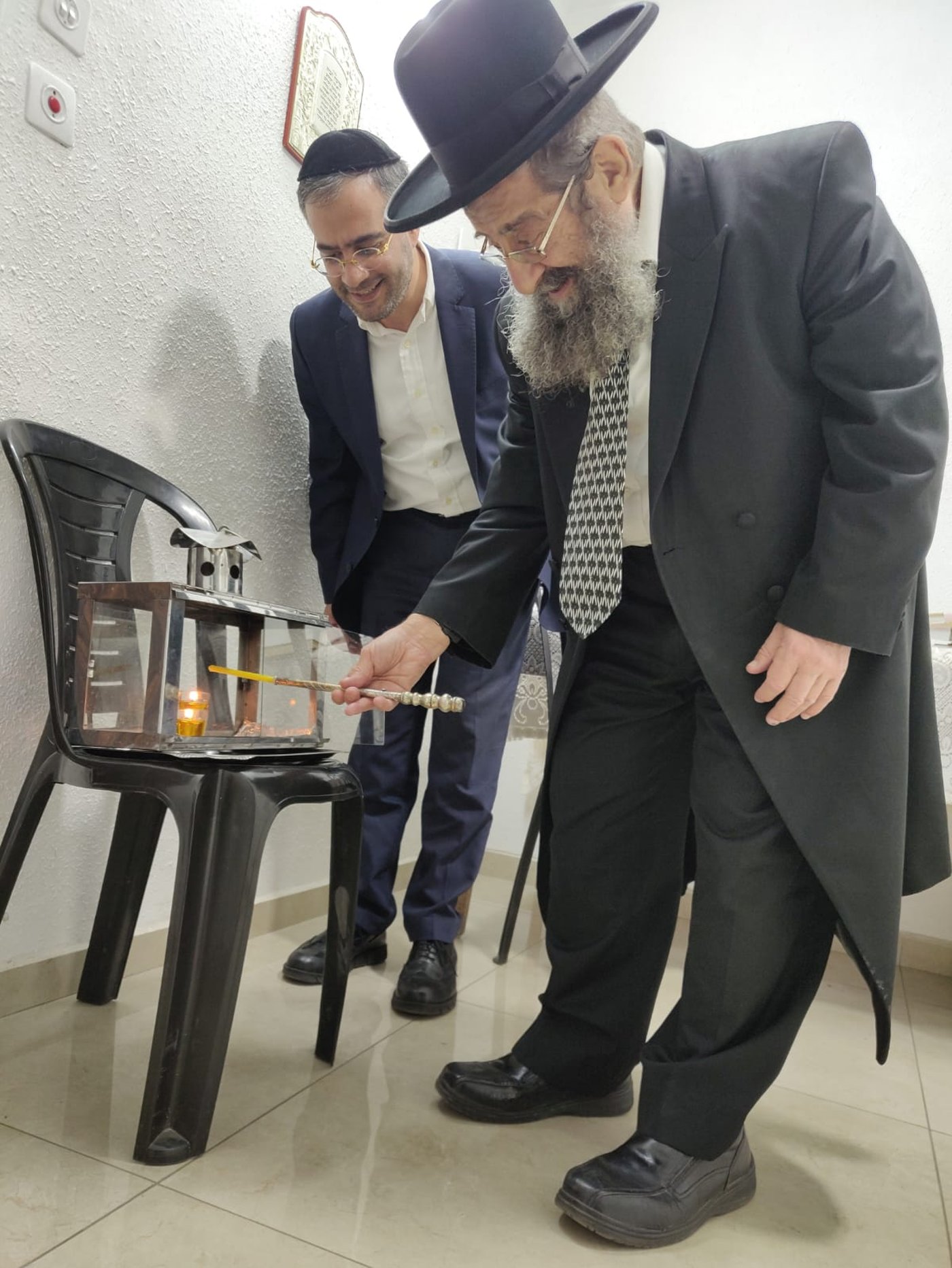 סגר"ע בני ברק ביקר בבית רבני משפחת בן שמעון
