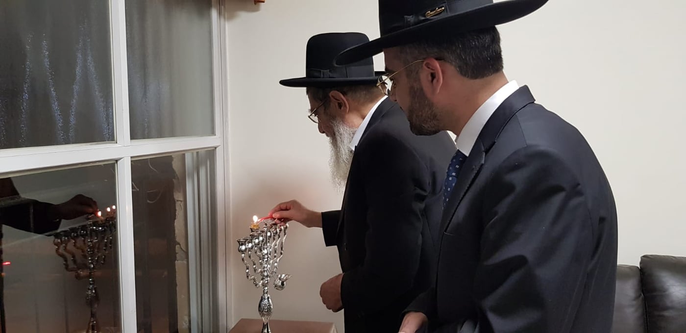סגר"ע בני ברק ביקר בבית רבני משפחת בן שמעון
