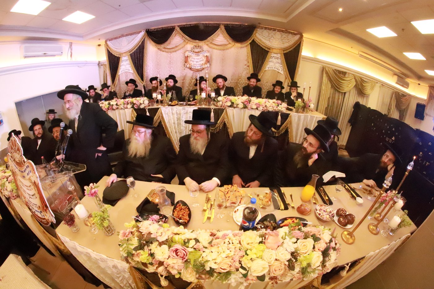 מעמד 'כבוד התורה' בישיבת 'מאירת עינים' - ברסלב