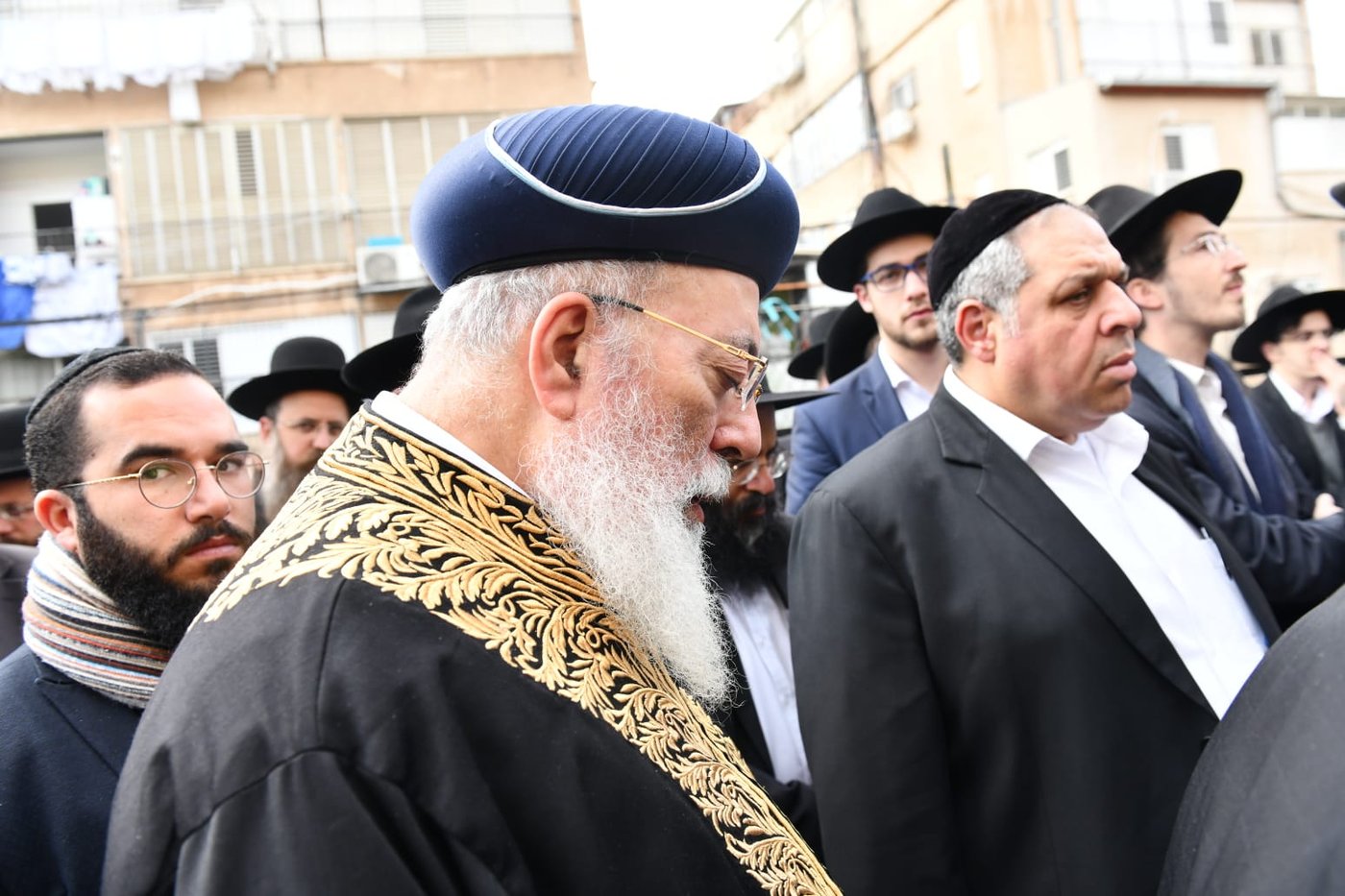 המונים בהלווית 'הצדיק מבני ברק' רבי יצחק גרודז'ינסקי זצ"ל