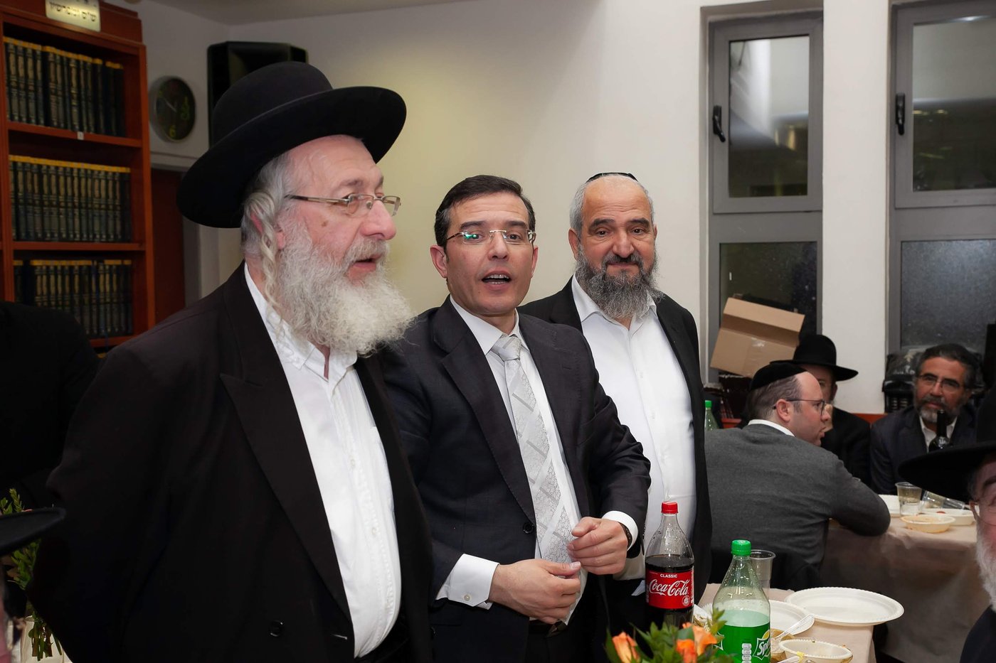 גדולי הרבנים בסיום הש"ס לע"נ הרבנית נעמי ברייטקופף ע"ה • צפו