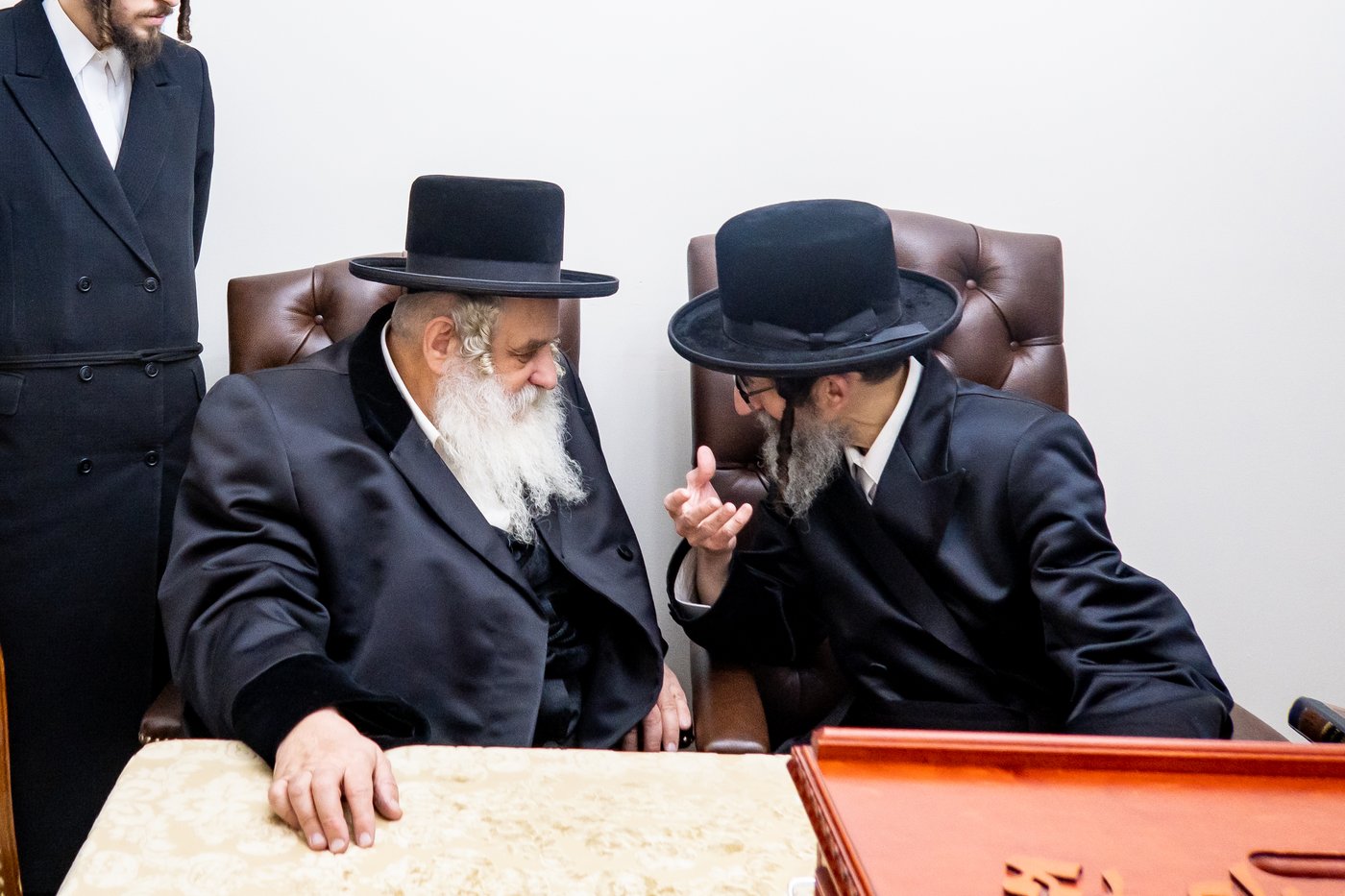 האדמו"ר מקוסוב ויז'ניץ ביקר את הרבי מסקולען