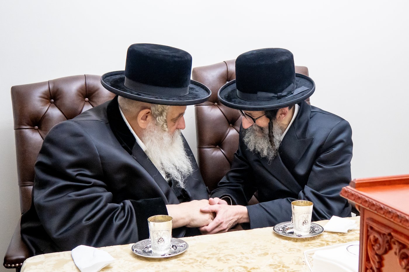 האדמו"ר מקוסוב ויז'ניץ ביקר את הרבי מסקולען