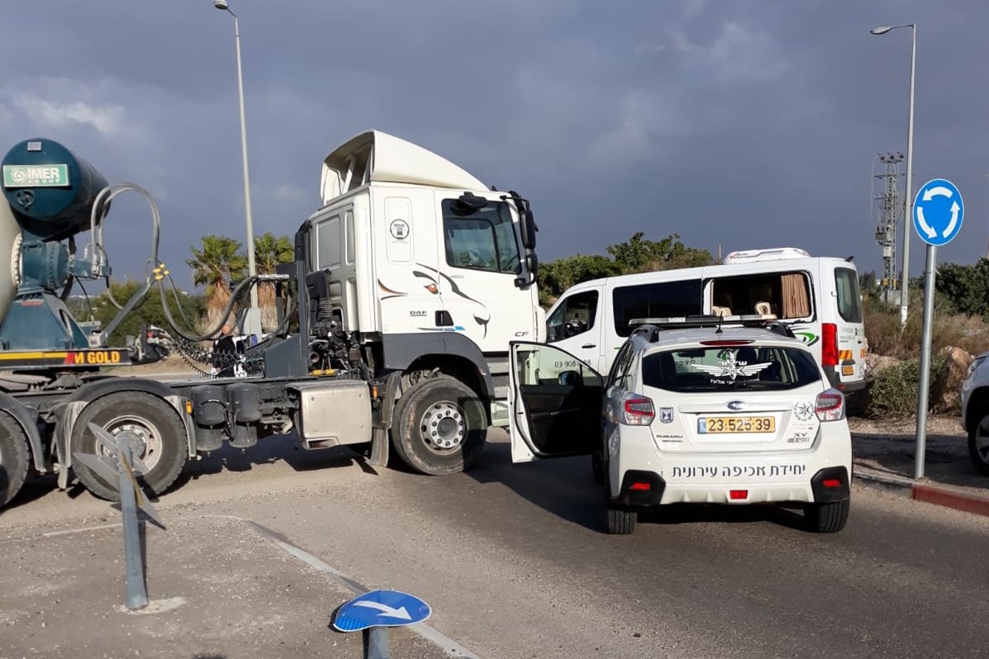 הרכב, לאחר שנעצר