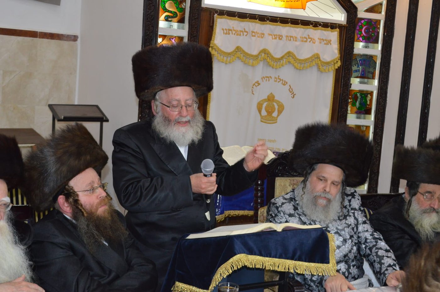 מעמד סיום הש"ס בשילוב 'יארצייט' בנדבורנה - ביתר