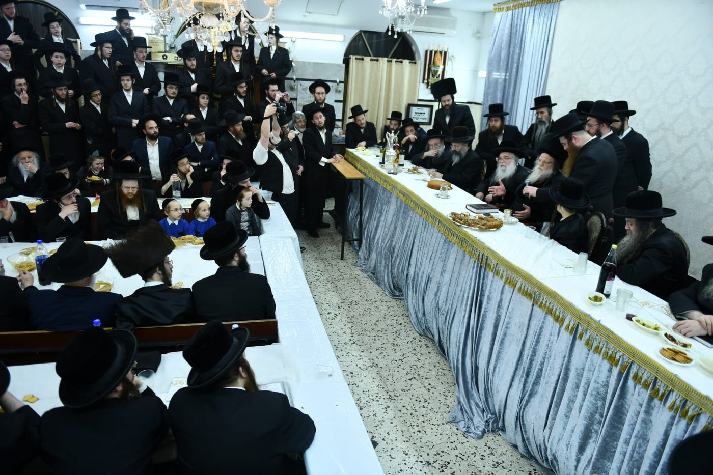 במודז'יץ חגגו בר מצווה לנכדו של האדמו"ר