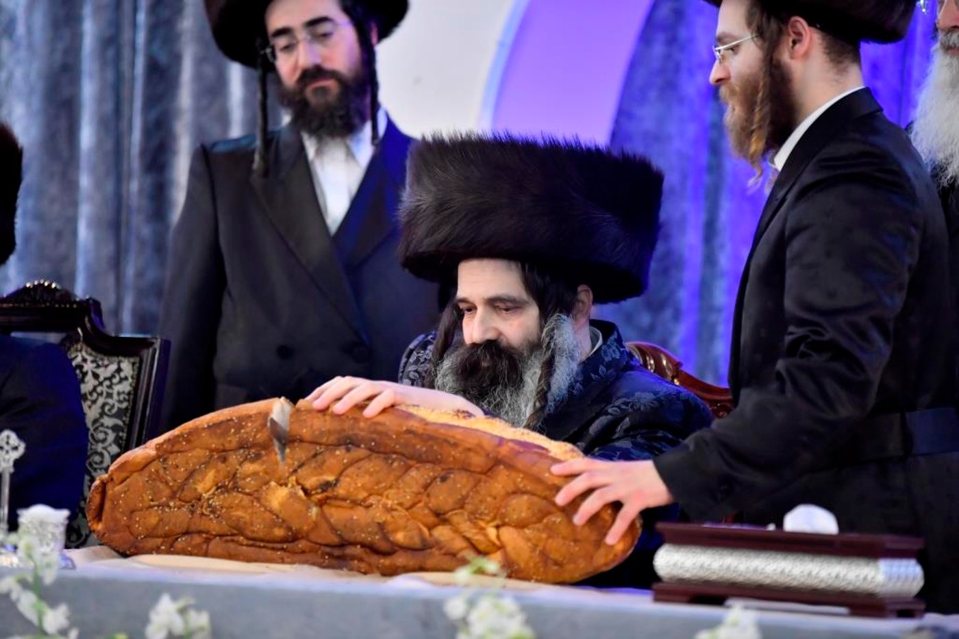 בזוטשקא ערכו מעמד סיום הש"ס בשילוב 'יארצייט'