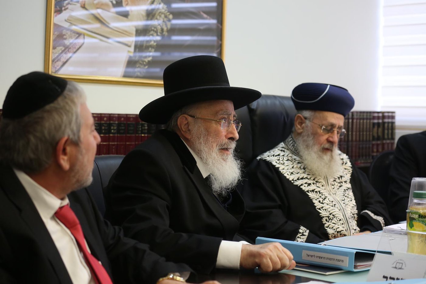 קבלת פנים מיוחדת ברבנות לגר"ש אליטוב