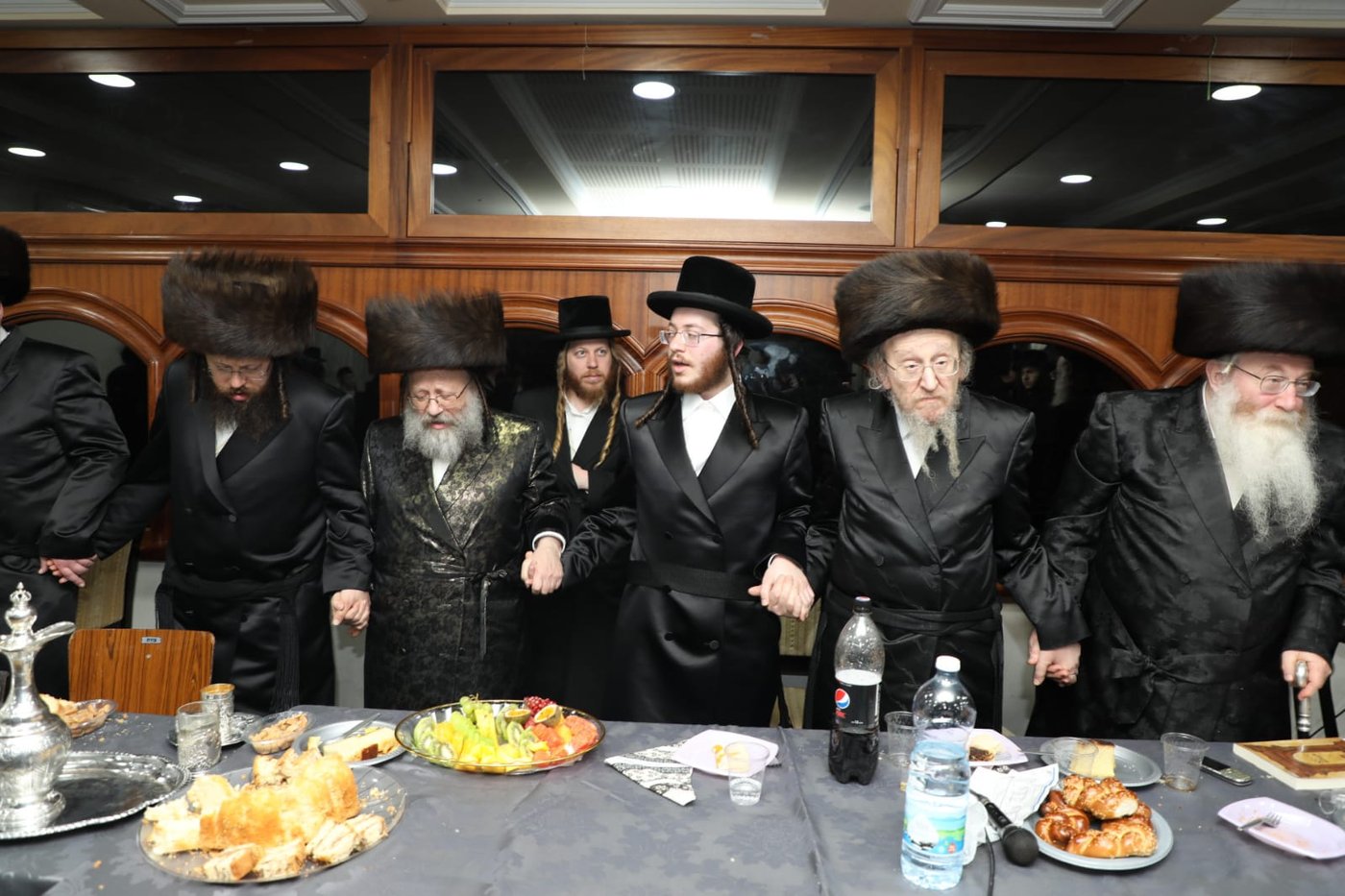 בנדבורנה - באניא ערכו את שמחת ה'תנאים' לנכד הרבי