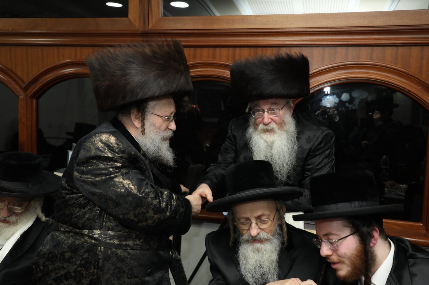 בנדבורנה - באניא ערכו את שמחת ה'תנאים' לנכד הרבי
