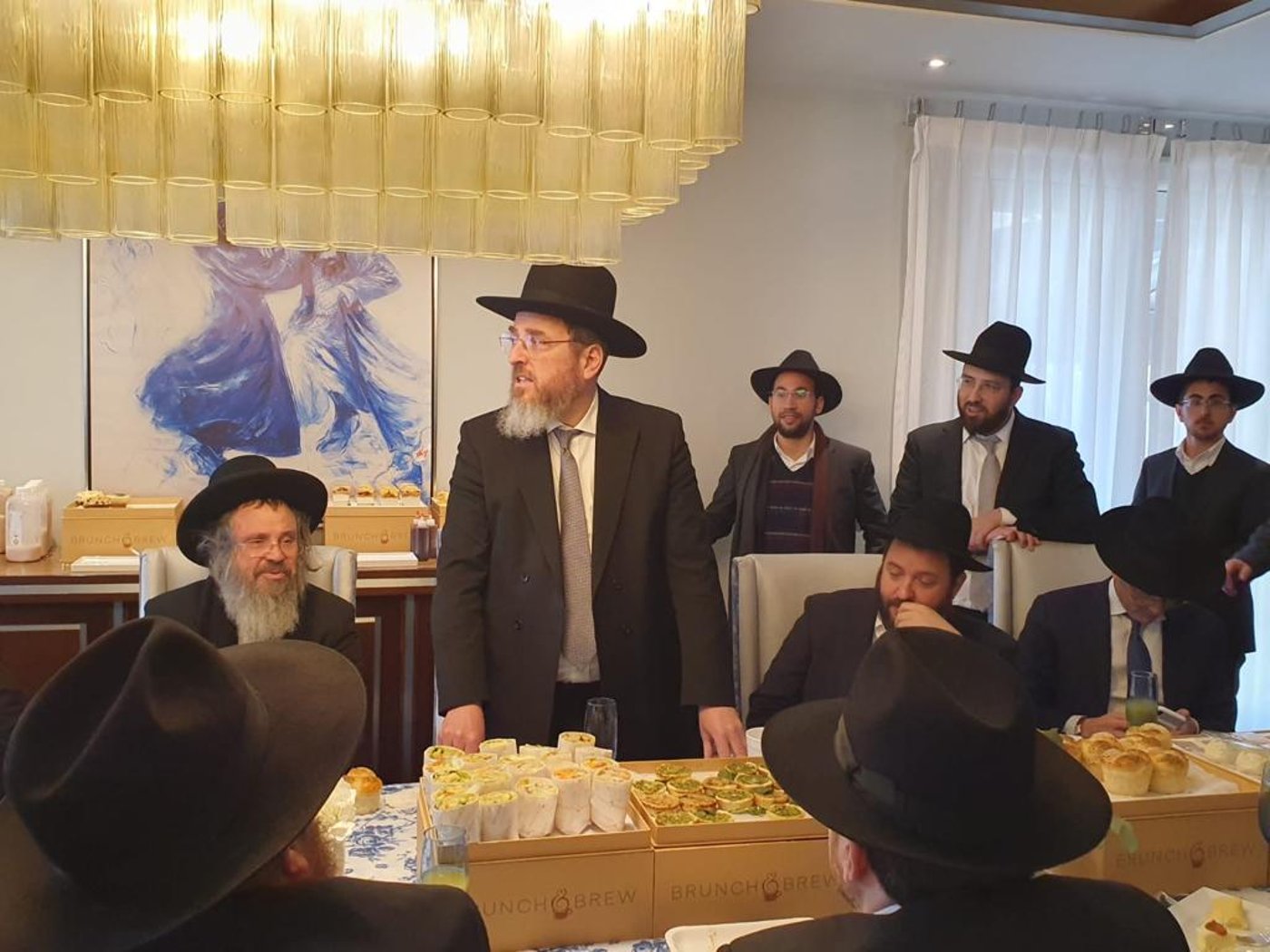 ראש הישיבה הגר"ד כהן מסר שיעור כללי בהיכל הישיבה
