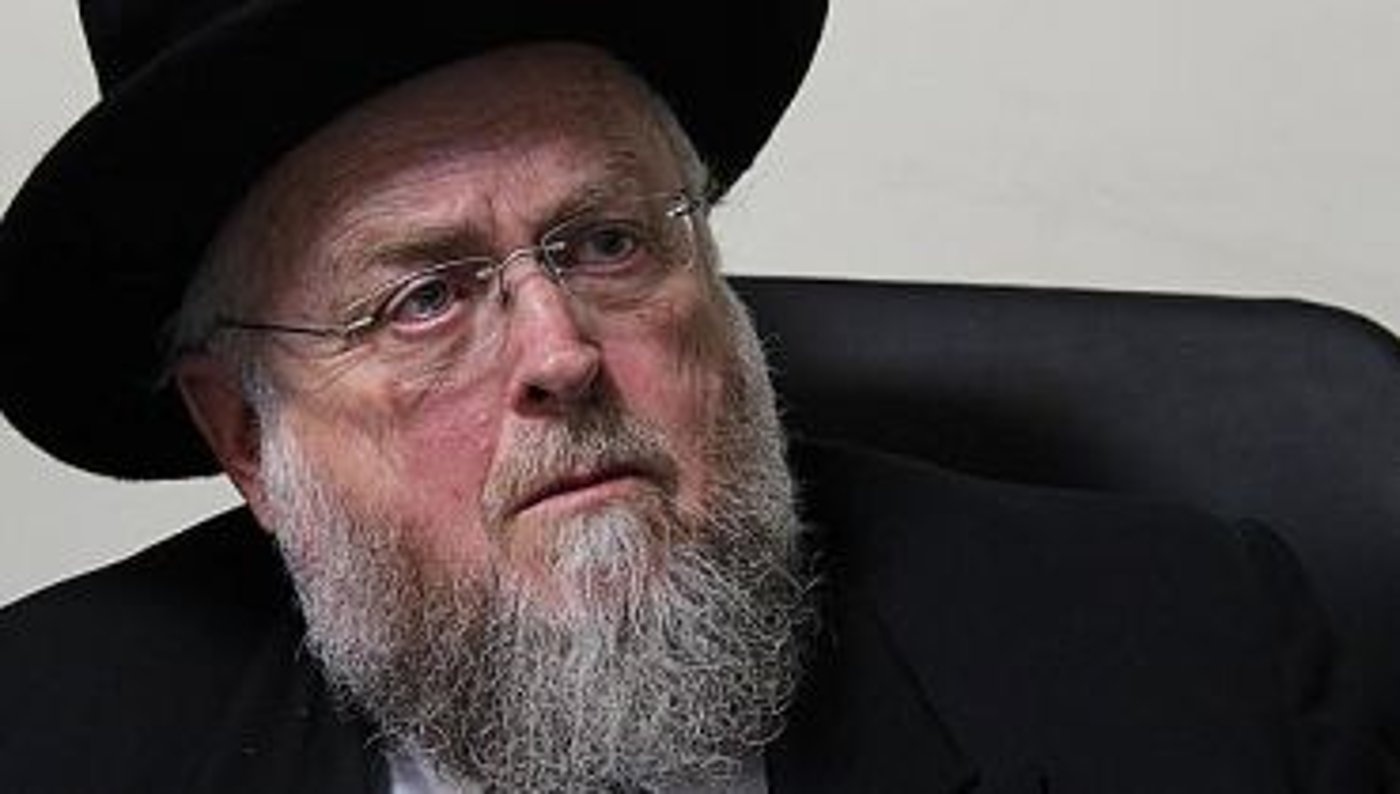 הגאון רבי אליהו שלזינגר זכה באות "יקיר ירושלים"