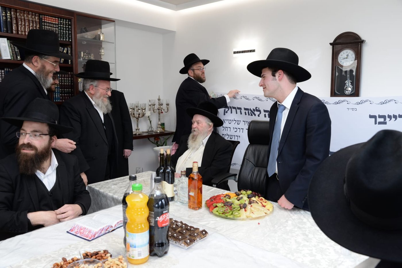 ביום הבחירות: ווארט לבת ראש הישיבה אצל הגר"ח