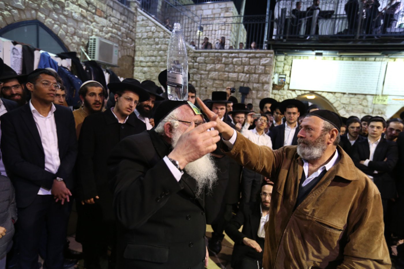 מאות השתתפו בהילולת משה רבינו במירון