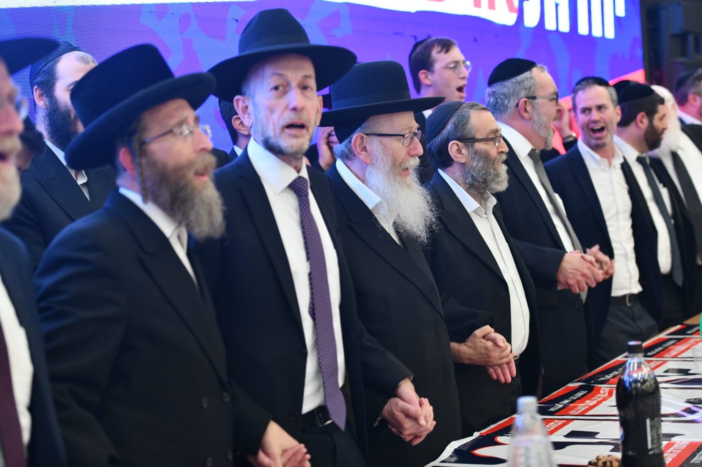 ב'יהדות התורה' חגגו • צפו בנאומי הח"כים
