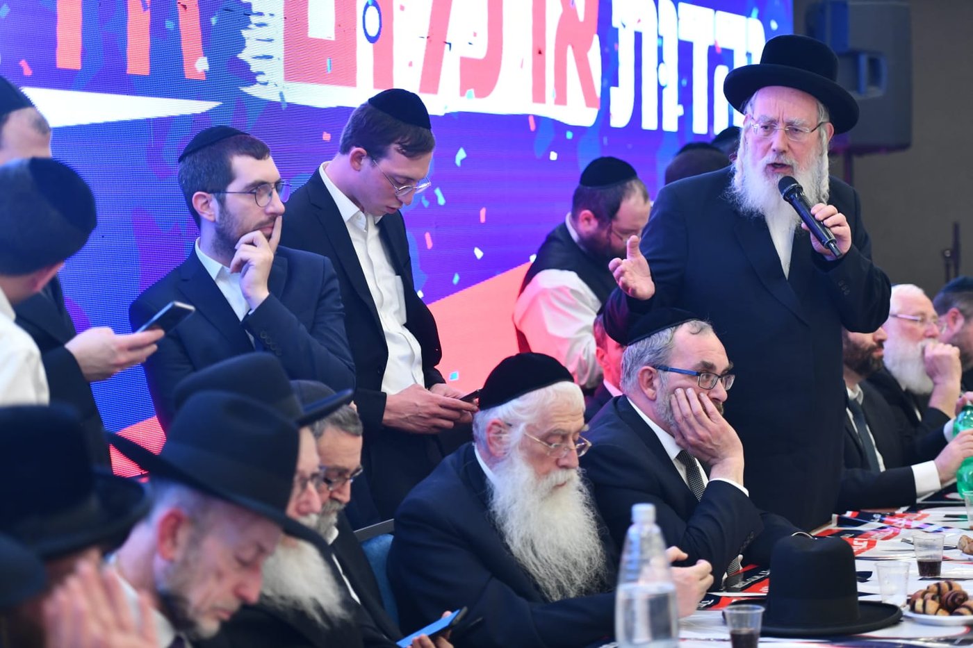 ב'יהדות התורה' חגגו • צפו בנאומי הח"כים