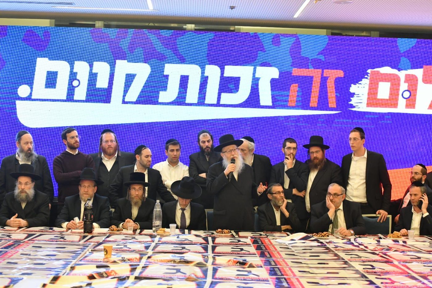 ליצמן בנאומו