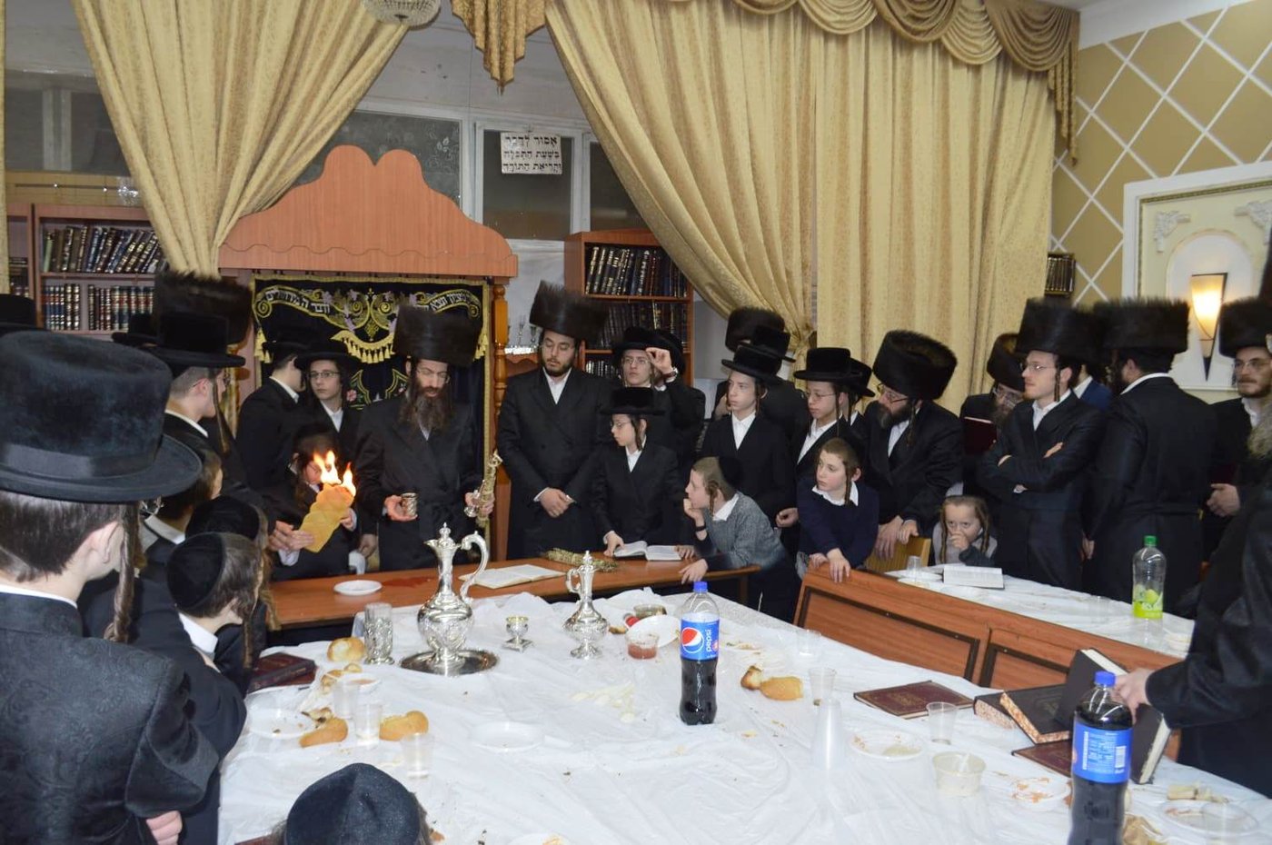 בקליוולנד ערכו 'שבת הכתרה' לאדמו"ר החדש