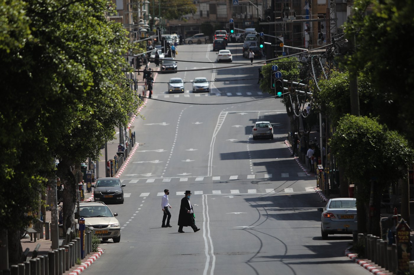 גלריה נרחבת: העיר בני ברק תחת הסגר